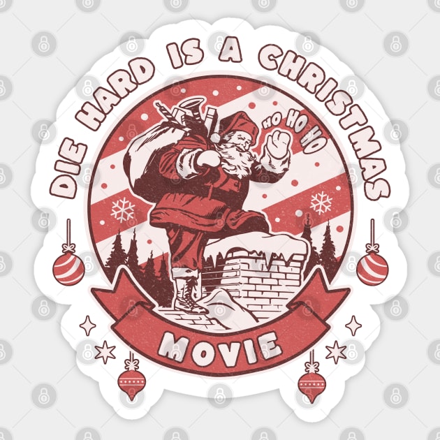 Die Hard is a Christmas Movie Sticker by BodinStreet